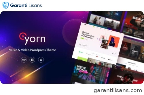 Yorn – Music & Video WordPress Theme