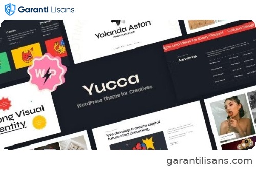 Yucca – WordPress Theme & Personal Portfolio for Creatives