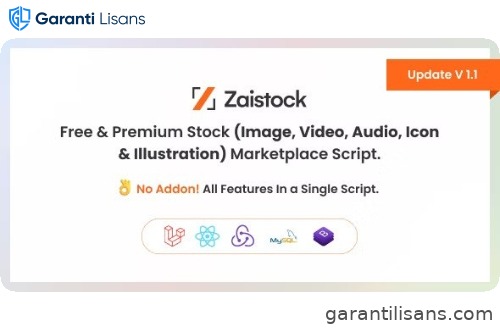 Zaistock – Free & Premium Stock Photo, Video, Audio, Icon Illustration Script