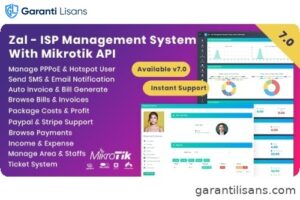 Zal – ISP Management System With Mikrotik API