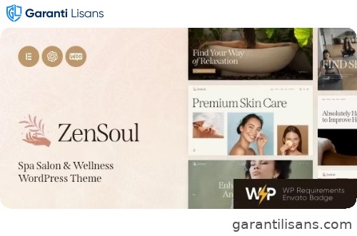 ZenSoul – Spa Salon & Wellness WordPress Theme + AI