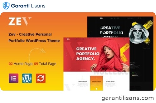 Zev – Creative Personal Portfolio WordPress Theme