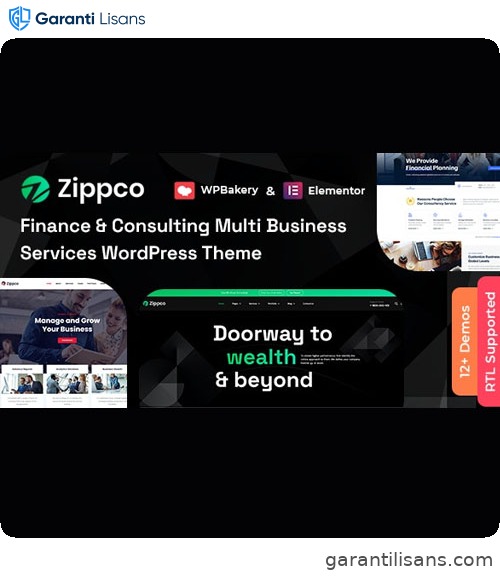 Zippco – Business and Finance Consulting WordPress Theme
