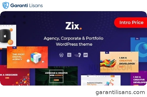 Zix – Digital Agency & MultiPurpose WordPress Theme