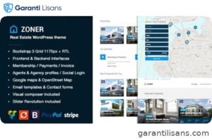 Zoner – Real Estate WordPress Theme