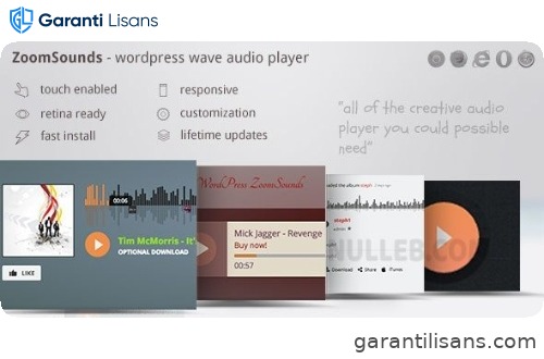 ZoomSounds – WordPress Wave Audio Player with Playlist