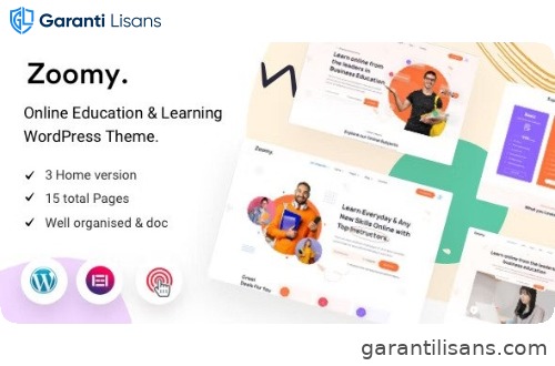 Zoomy – Lightweight LMS & Education WordPress Theme