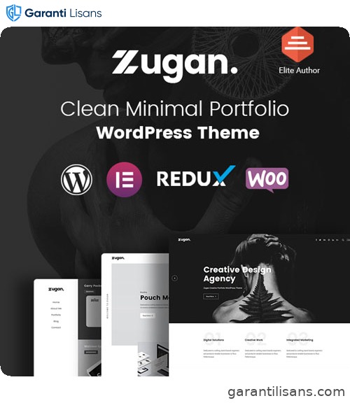 Zugan – Minimal Portfolio WordPress Theme