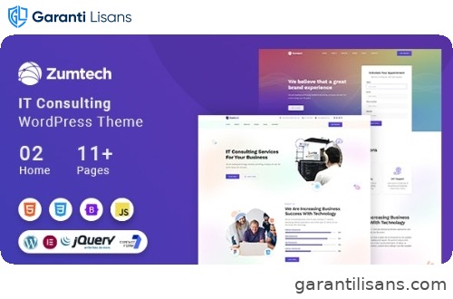 Zumtech IT Solutions & Technology WordPress Theme