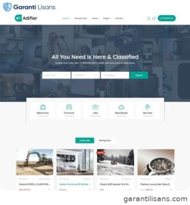 Adifier – Classified Ads WordPress Theme