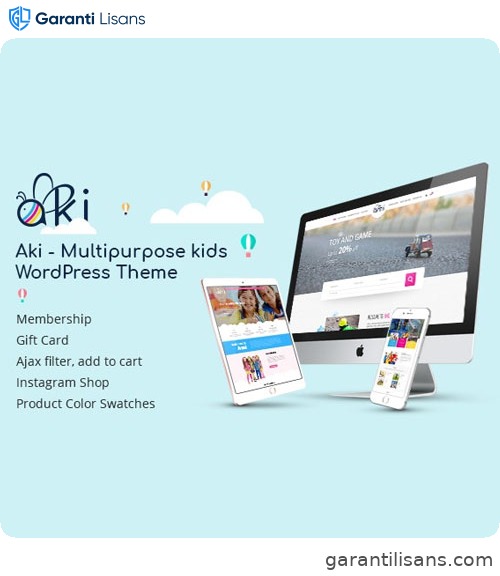 Aki – Multipurpose Kids WordPress Theme