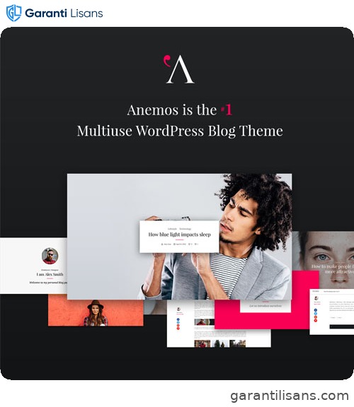 Anemos – A Multiuse Blogging WordPress Theme