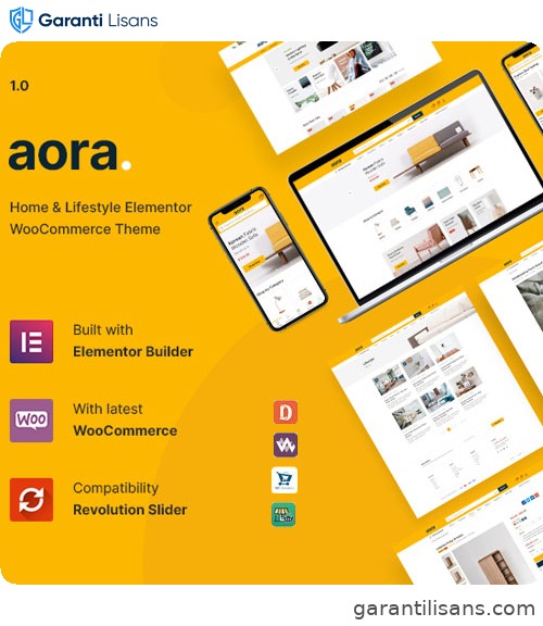 Aora – Home & Lifestyle Elementor WooCommerce Theme