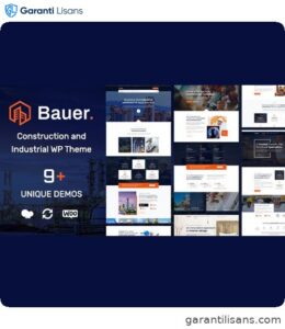Bauer | Construction and Industrial WordPress Theme