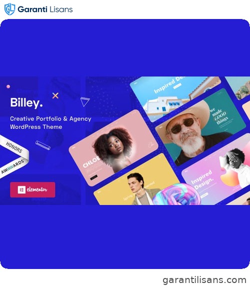 Billey – Creative Portfolio & Agency Elementor WordPress Theme