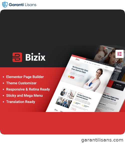 Bizix – Corporate and Business WordPress Theme