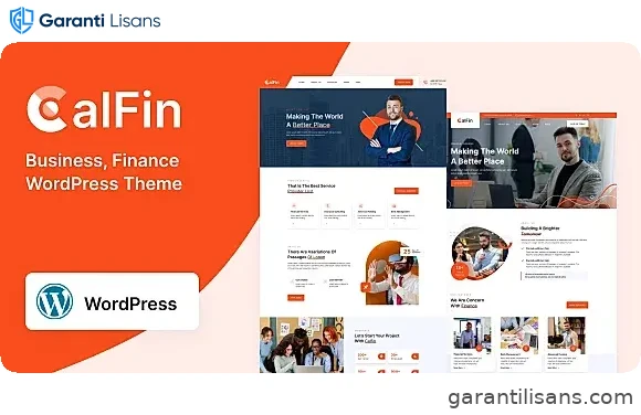 Calfin – Business Finance WordPress Theme