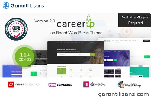CareerUp – Job Board WordPress Theme