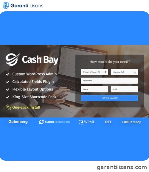 Cash Bay – Banking and Payday Loans WordPress Theme
