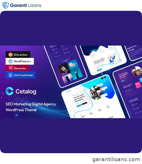 Cetalog – Marketing & SEO Agency WordPress Theme + RTL