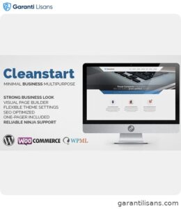 Corporate Business WordPress Theme – Cleanstart