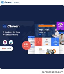 Cloven – IT Solutions Services Company WordPress Theme + RTL
