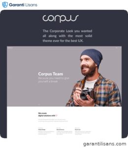 Corpus – Responsive Corporate WordPress Theme