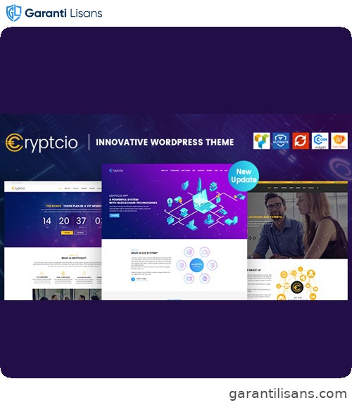 Cryptcio – Innovative WordPress Theme
