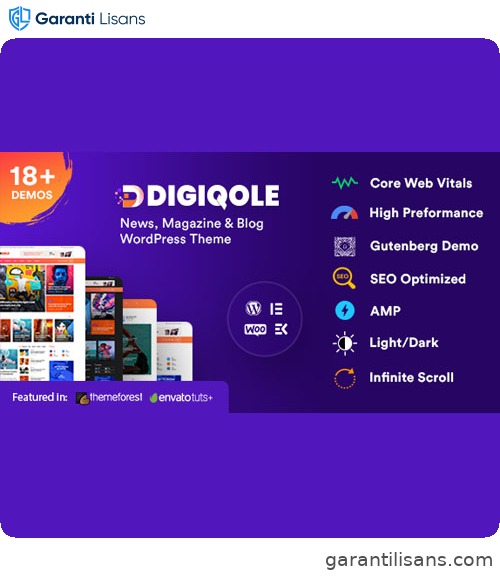 Digiqole – News Magazine WordPress Theme