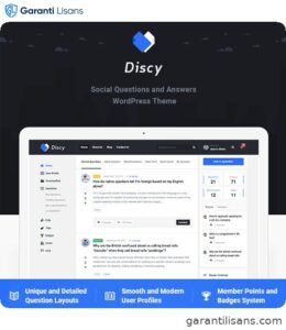 Discy – Social Questions and Answers WordPress Theme