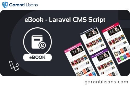 eBook – Laravel CMS Script