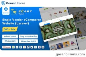 eCart Web- eCommerce Store Website with Laravel