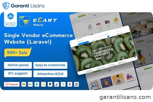 eCart Web- eCommerce Store Website with Laravel