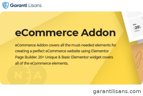 eCommerce Addon for Elementor