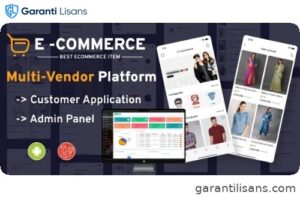 eCommerce – Multi vendor ecommerce Android App with Admin panel
