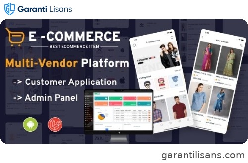 eCommerce – Multi vendor ecommerce Android App with Admin panel