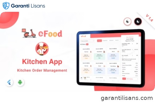 eFood – Kitchen/Chef App