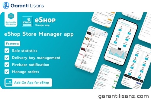 eShop – Ecommerce Admin / Store Manager app