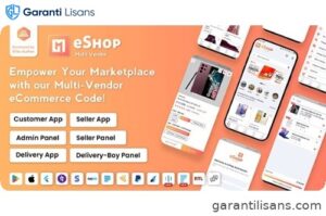 eShop – Multi Vendor eCommerce App & eCommerce Vendor Marketplace Flutter App