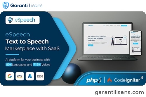 eSpeech – AI Text to Speech Flutter Full App