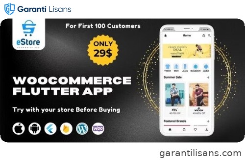 eStore – Build a Flutter eCommerce Mobile App for Android and iOS from WordPress WooCommerce Store