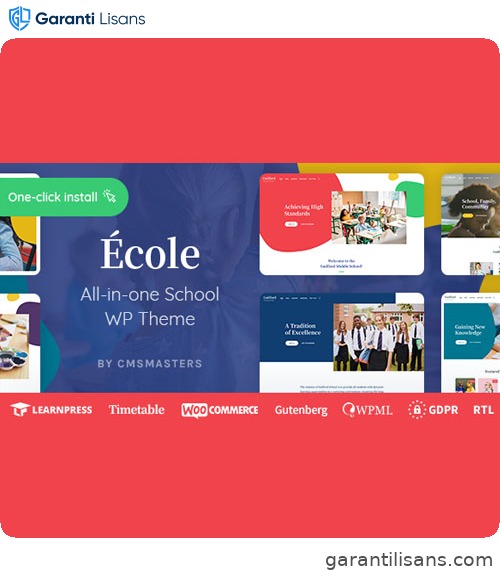 Ecole – Education & School WordPress Theme