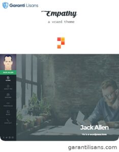Empathy – A vCard WordPress Theme