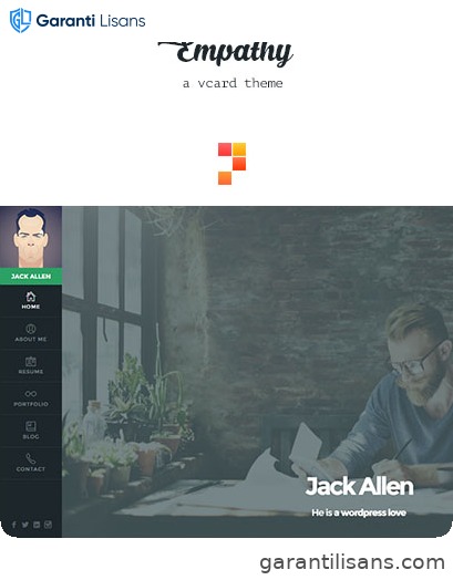 Empathy – A vCard WordPress Theme