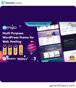 Emyui – Multipurpose Web Hosting WordPress Theme
