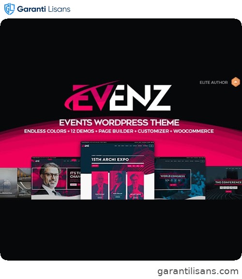 Evenz – Conference and Event WordPress Theme