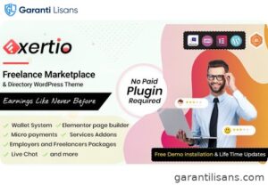 Exertio – Freelance Marketplace WordPress Theme