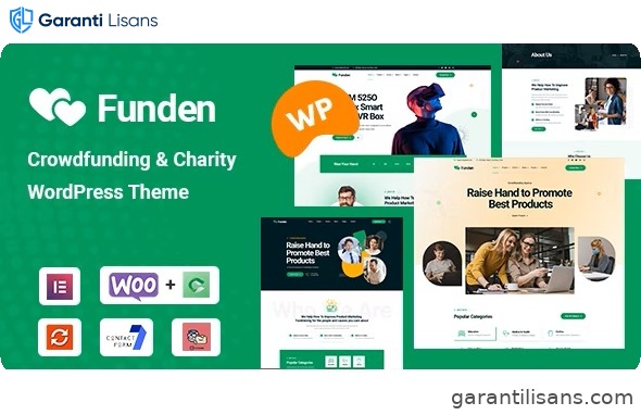 Funden – Crowdfunding & Charity WordPress Theme