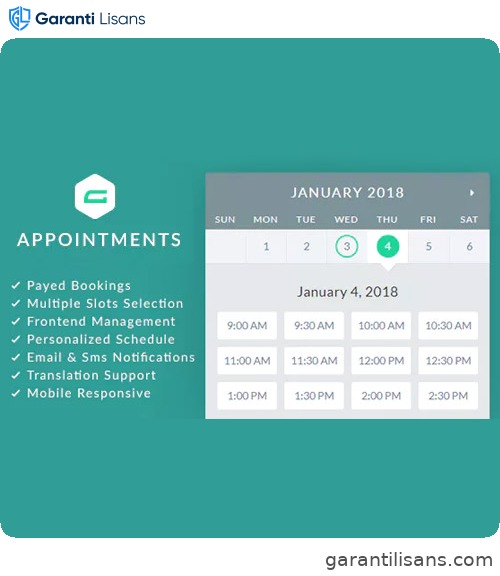 gAppointments – Appointment booking addon for Gravity Forms