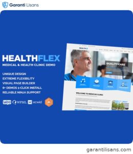 HEALTHFLEX – Doctor Medical Clinic & Health WordPress Theme